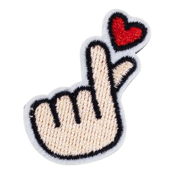 SKIMP帽子用 パッチ【愛を込めたハンド】