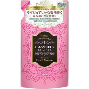 ネイチャーラボ LAVONS ラボン 柔軟剤 フレンチマカロン 詰め替え 480ml｜skin100