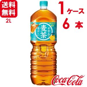 やかんの麦茶 from 爽健美茶 2L PET 6本×1ケース 送料無料｜skin100