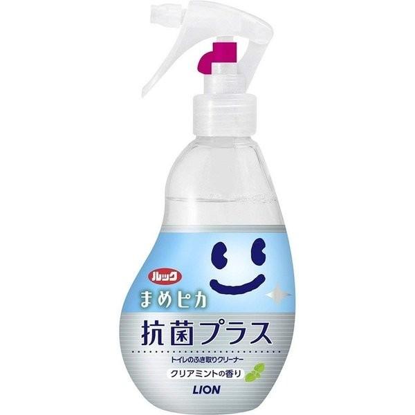 ライオン ルックプラス まめピカ 抗菌プラス トイレのふき取りクリーナー クリアミントの香り 本体 ...