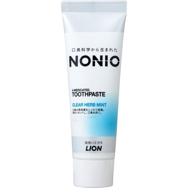 NONIO ノニオ ハミガキ クリアハーブミント 130g ライオン 歯磨き粉
