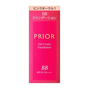 資生堂 プリオール 美つやBBジェルクリーム n ピンクオークル1 ピンクよりの明るい肌色 30g｜skin100