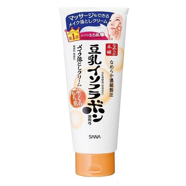 常盤薬品 SANA サナ なめらか本舗 豆乳イソフラボン メイク落としクリームNA 180g