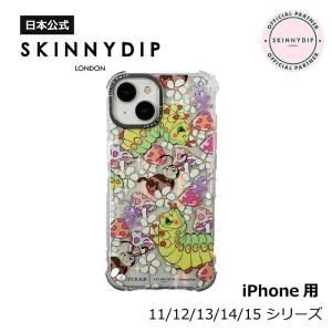 【公式】SKINNYDIP iPhoneXR/11/12/13/14/15シリーズ用 ケース バグズ・ライフ ディズニー スマホケース 耐衝撃性
