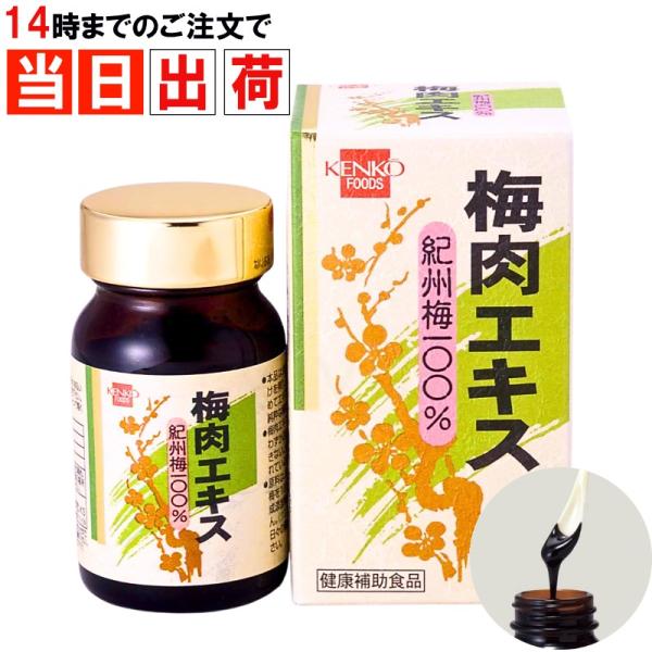 梅肉エキス 健康フーズ 90ｇ 紀州梅100%使用 無添加の国産梅肉エキス