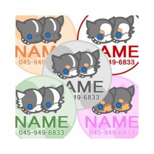 Skipdog 迷子札 スキップみんなのカラー ブルーグレー系 送料無料 ドッグタグ チワワ 犬 名前 ネックレス 電話番号 キーホルダー オーダー チワワ専門店スキップドッグ 通販 Yahoo ショッピング