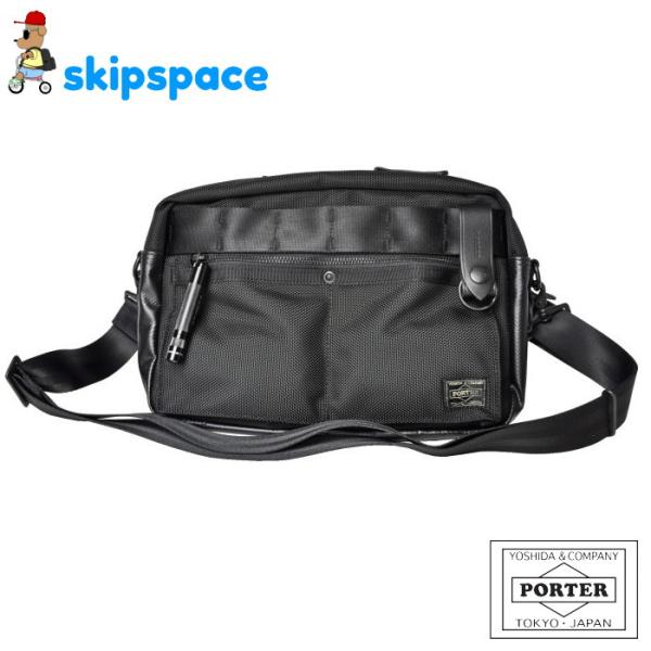 ポーター　ヒート　ショルダーバッグ　703-07970　ブラック　吉田カバン PORTER HEAT...