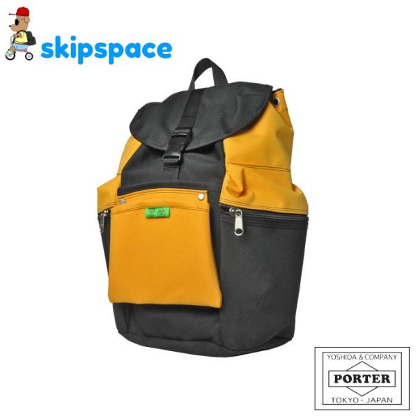 ポーター　ユニオン　リュックサック　782-08692　ブラック×イエロー　吉田カバン PORTER...