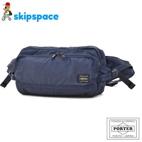 ポーター　フラッシュ　ウェストバッグ　689-05951　ネイビー　吉田カバン PORTER FLA...