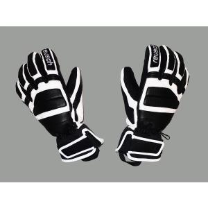 美品❕　REUSCH 　MASTER　PRO　スキーグローブ　白黒　S reusch ロイッシュグロー[マスタープロ]ブラックxホワイト8