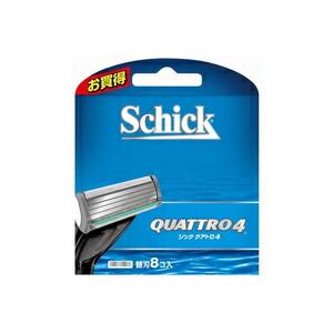 ◆2個セット/【メール便送料無料】【お取り寄せ対象品】シック クアトロ4 替刃(8コ入)[シック]