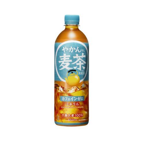 【1ケース】コカ・コーラ やかんの麦茶 from 爽健美茶 650ml ペットボトル  *24本入[...