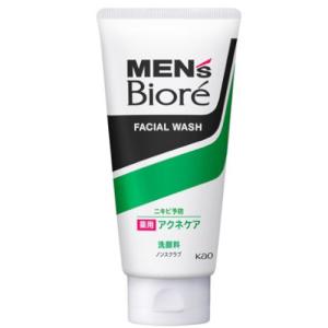 花王 MEN'S Biore メンズビオレ 薬用アクネケア洗顔 ノンスクラブ 130g