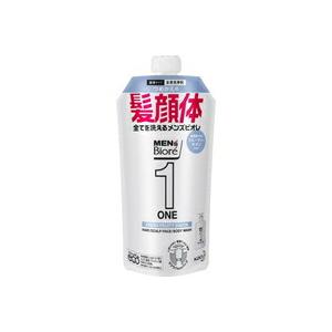 メンズビオレONE オールインワン全身洗浄料 フルーティーサボンの香り つめかえ用(340mL)[メンズビオレ]