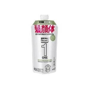 メンズビオレONE オールインワン全身洗浄料 ハーブルグリーンの香り つめかえ用(340mL)[メンズビオレ]
