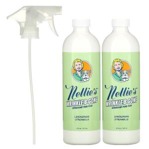 【2本組1本替え】Nellie’s ネリーズ リンクルビーゴーン 474ml 衣類 シワ伸ばし ファブリック スプレー｜skrstore