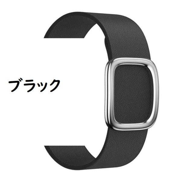 Apple Watch アップルウォッチ レザーベルト モダンデザイン シンプル 汎用性 38mm ...