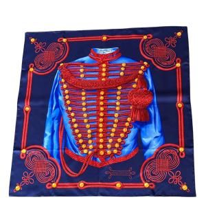 HERMES エルメス スカーフ カレ90 『TRAITE' DE ARMES