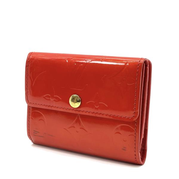 LOUIS VUITTON ルイヴィトン ラドロー コインケース 小銭入れ ヴェルニ ルージュ M9...