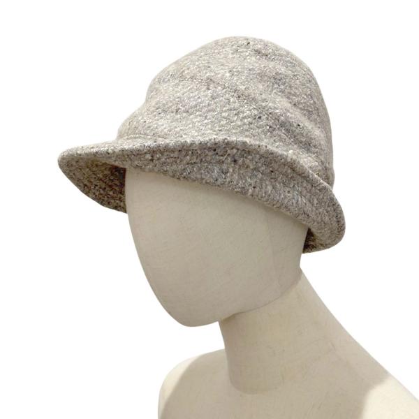 HELEN KAMINSKI ヘレンカミンスキー キャスケット 帽子 Deidre ウール混 グレー
