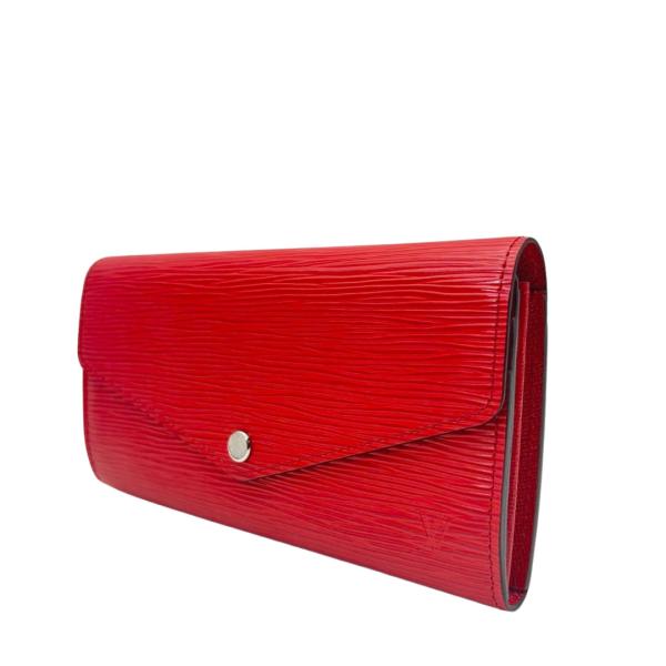 LOUIS VUITTON ルイヴィトン ポルトフォイユ・サラ エピ コクリコ/シルバー金具 M60...