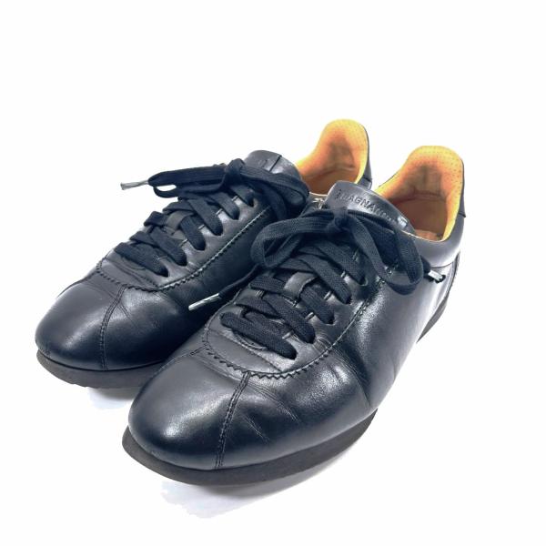 MAGNANNI マグナーニ メンズ スニーカー レザー ブラック 40(約25.0cm〜約25.5...