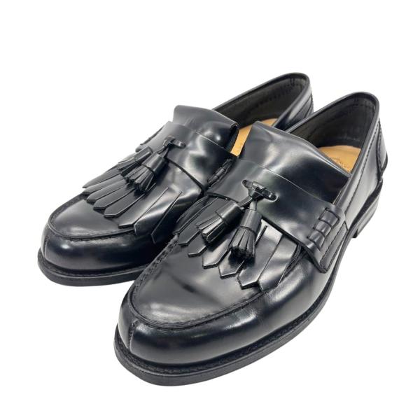 Church's チャーチ オレハム タッセルキルト ローファー ドレスシューズ 革靴 ブラック 8...