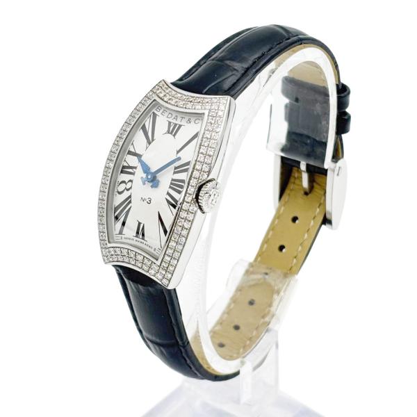 BEDAT&amp;Co. ベダアンドカンパニー レディース腕時計 NO.3 384 ダイヤベゼル ロングト...