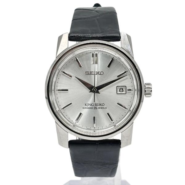 SEIKO キングセイコー メンズ腕時計 創業140周年記念 3000限定 シルバー 自動巻き AT...