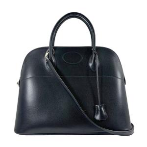 HERMES エルメス ボリード35 2WAYハンドバッグ リセ ブラック/シルバー 