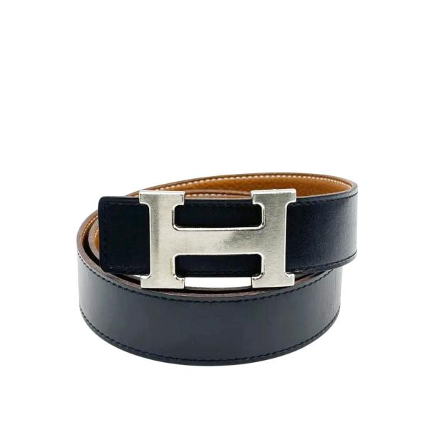 HERMES エルメス Hベルト コンスタンス 90 リバーシブル ボックスカーフ/トリヨンクレマン...