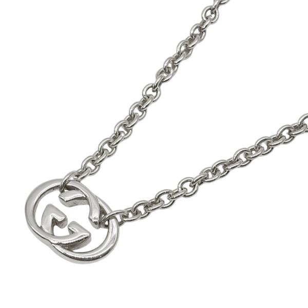 GUCCI グッチ ネックレス インターロッキングG Ag925 シルバー 28.4g