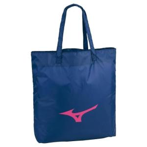 ミズノ トートバッグ20L ネイビー×ピンク　33JM8209 87