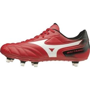 ラグビーシューズ ミズノ ワイタンギII CL レッド×ホワイト  R1GA2001 01