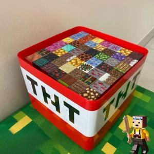 【200個ブロック+フィギュア15体】マインク...の詳細画像3