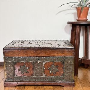 アンティーク アフリカ ザンジバルチェスト チ...の詳細画像1