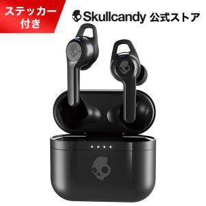 Skullcandy公式 Indy ANC TRUE BLACK 完全ワイヤレスイヤホン ノイズキャンセリング スカルキャンディー オリジナルステッカー付き