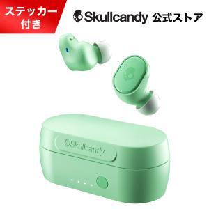 Skullcandy公式 SESH EVO PURE MINT 完全ワイヤレスイヤホン 防水 tile搭載 スカルキャンディー オリジナルステッカー付き