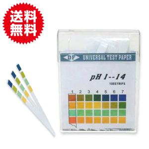 pH試験紙（スティックタイプ）pH1-14 ペットグッズ 熱帯魚・アクアリウム