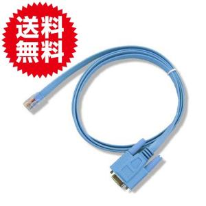 コンソールケーブル DB9 - RJ45 ロールオーバーケーブル