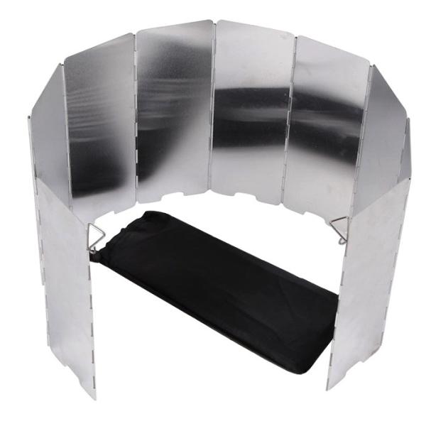 ウインドスクリーン 風防 風除け 風除パネル 10枚 キャンプ クッカー 焚き火 バーベキュー コン...