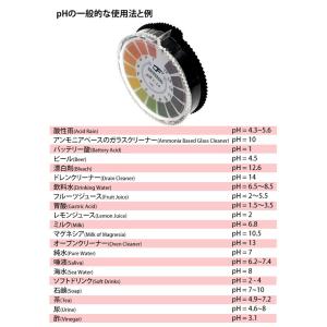 PH試験紙 ロールタイプ 5M pH1-14 ...の詳細画像4