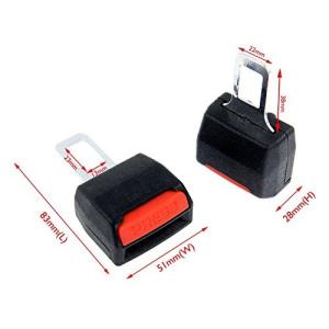 シートベルト 延長 2個 セット バックル 1...の詳細画像3