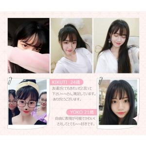 前髪ウィッグ 自然 バレない シースルー 部分...の詳細画像4