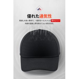 自転車 ヘルメット 帽子 帽子型ヘルメット 女...の詳細画像4