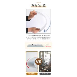 割れない鏡 セット ダンス 大型 鏡 全身 姿...の詳細画像3