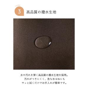 エプロン おしゃれ 無地 シンプル 首掛け 撥...の詳細画像5