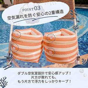 アームリング 1歳 腕用 浮き輪 キッズ 子供...の詳細画像4
