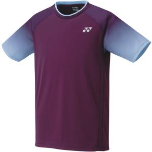 Yonex（ヨネックス） ユニゲームシャツ（フィットスタイル） ワイン 10469-021 テニス トレーニング ウェア｜sky-spo