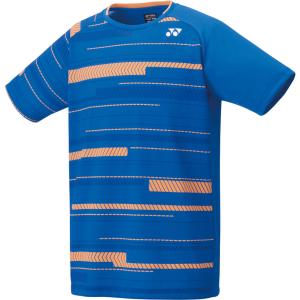 Yonex ヨネックス ユニゲームシャツ (フィットスタイル) ブラストブルー 10472-786 テニス ウェアー｜sky-spo